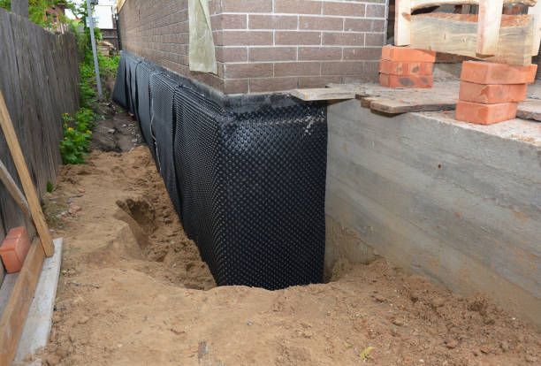 Happy homeowners after waterproofing job in Gibsonburg